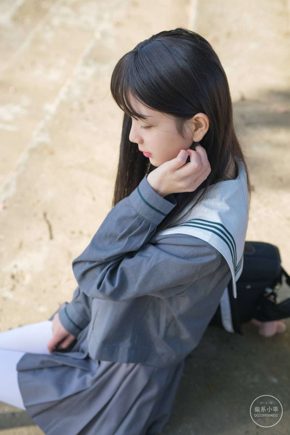 图片[3]-白丝清纯少女真的太可爱了【60P】20001-学姐图库