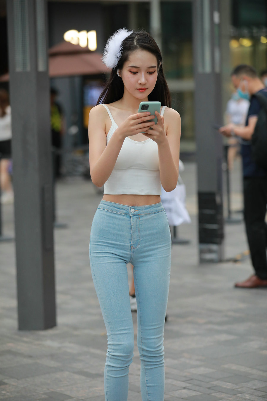 图片[3]-非常漂亮的牛仔裤女孩 J2144 98P1V-1.92GB-学姐图库