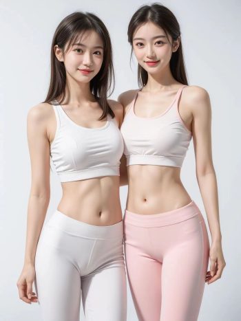 图片[18]-AI瑜伽裤清纯妹子系列图-学姐图库