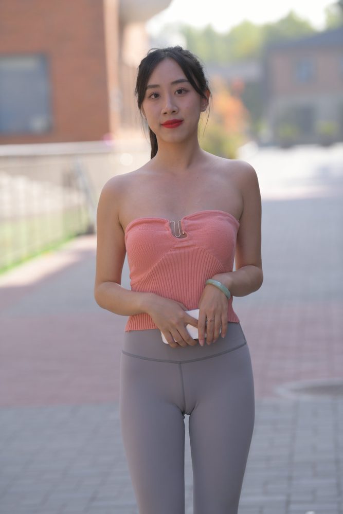 灰色瑜伽裤女孩J4905 522P1V-25.8GB-学姐图库