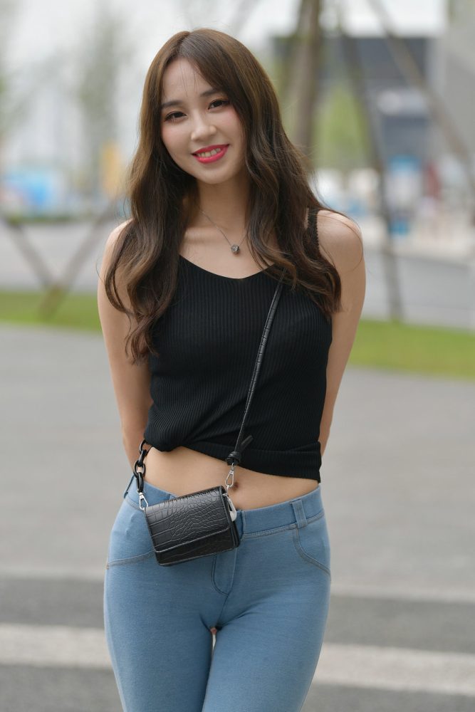 紧身牛仔裤女孩J3808 276P-3.31GB-学姐图库