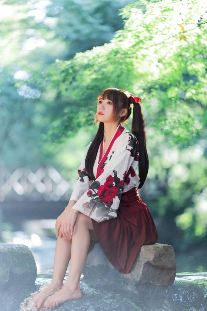 【免费】穿汉服的双马尾女孩【35P】20025-学姐图库